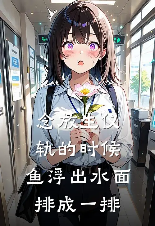 念放生仪轨的时候,鱼浮出水面排成一排