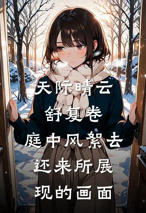 天际晴云舒复卷,庭中风絮去还来所展现的画面