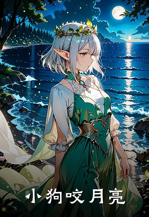 小狗咬月亮